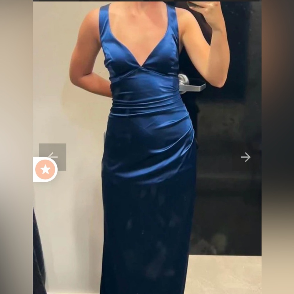 Blue Evening Gown